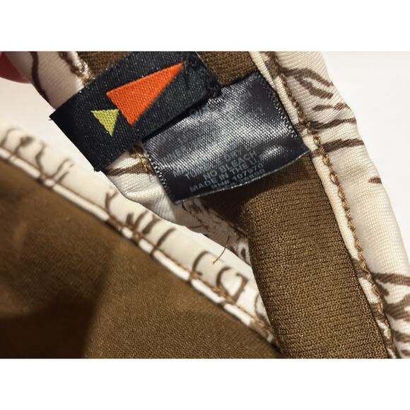 Kerrits First Level Fleece Headband White & Brown all over Horse print USA Made - Picture 6 of 7